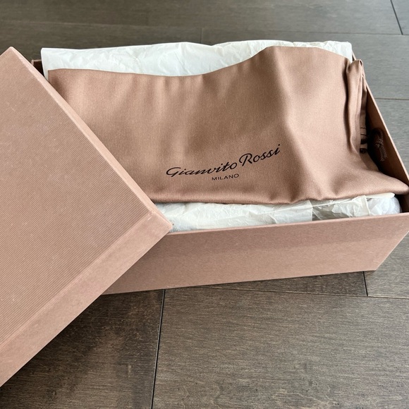 Gianvito Rossi heels sandals Made in Italy size 38.5 NEW!!! - Picture 2 of 6